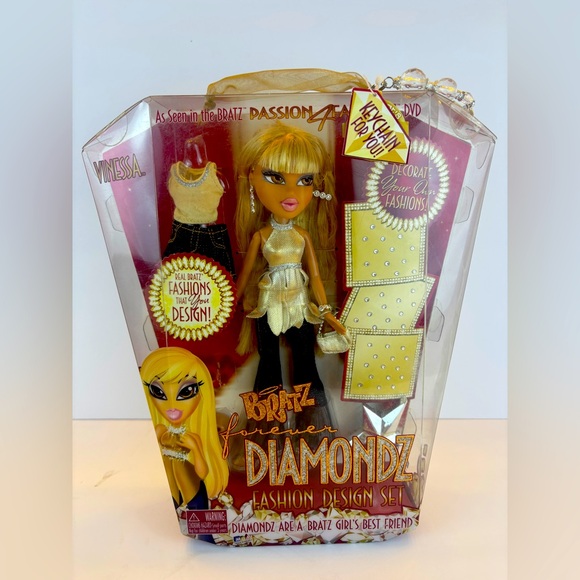 Bratz Other - NIB—Bratz Vinessa Bratz Passion 4 Fashion Forever diamondz never opened